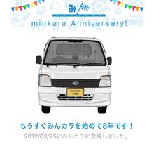 祝・みんカラ歴8年！