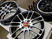 どのBBSがお好み? 純正のタイヤに組み込んで装着予定の『BBS』3パターン。