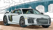 （海外記事６８）Free Audi Coloring Book（無料の、Audi 塗り絵集） Makes The Time Go By Pleasantly（楽しく時間を過ごせるよ）