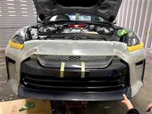 Ｒ３５ ＭＹ１７ルックバンパー仮合わせ！