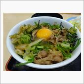 ガリたま牛めし