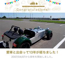 セブンと出会って13年！