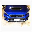 スバル WRX STI/S4用ドライカーボン製フロントグリルカバー　予約販売開始しました！