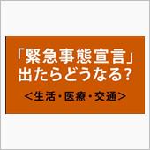 生活・医療・交通はどうなの？