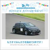 祝・みんカラ歴8年！