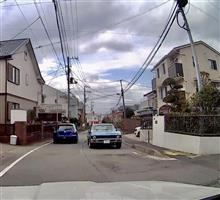 岬に向かう途中にて