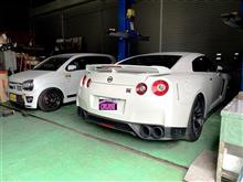 Ｒ３５ ＧＴ１０００仕様マフラー交換！