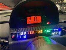 トヨタ コムス ワンオフ ７連 デジタル 電圧計 欲しい方、どうぞ、リチウム搭載、作業中