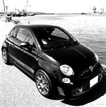 ABARTH 595 ホイールアライメントをイジル。 ABARTH 595 ホイールアライメントをイジル。