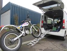 Nバンにバイクを載せちゃうシリーズ その④ TLM220R 編 Nバンにバイクを載せちゃうシリーズ その④ TLM220R 編