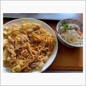 ラ王 担々麺 焼きそば