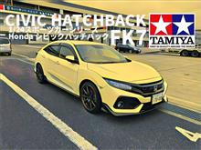 シビックハッチバックの模型(FK7)