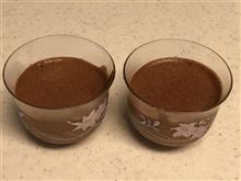 チョコレートムースを作ってみました