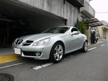 SLKホイールのガリキズ修正
