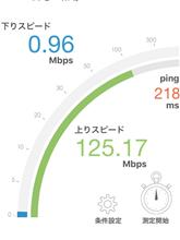 遅い。。