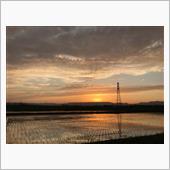夕方に