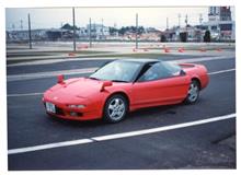 フェンダーミラーのNSX