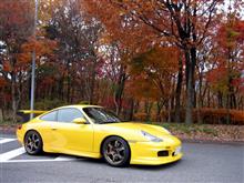 2006年11月、３５６クラブ元会長宅訪問＆９９６ＧＴ３で紅葉