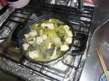 燃費報告（DIO110）と肉団子の味噌汁