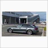 新しい職場の駐車場