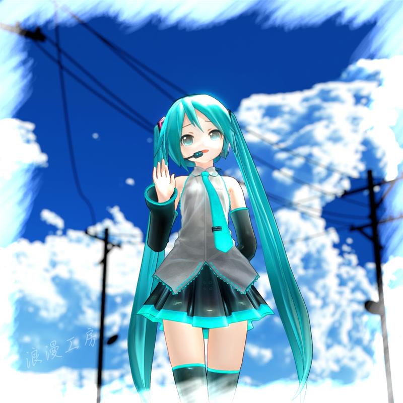 本日のmmdイラスト部 初音ミクとの別れ ソラノムコウのブログ 遥かなる空の向こうへ みんカラ