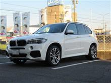 思い切って..BMW X5 F15 3.5ｄ タイヤ＋リジカラ＋ブレーキパッド..お約束のアライメント調整