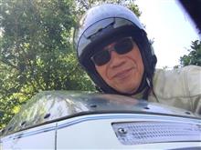バイクに乗りましたよ!
