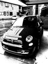 ABARTH 595 リアのコトコト音を治す。