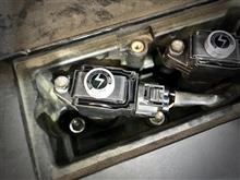点火系メンテ＆カスタムとして大人気、ハイスパークイグニッションコイル＆NGKプレミアムRXを一緒に交換です!!