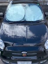 ABARTH595＆FK8 サンシェードを導入。