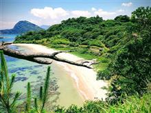 思い出の　萩市　玉江浦の海岸