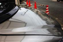 訳あっての洗車。