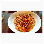 サバを使ったパスタ・・・楽之