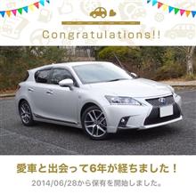 myCT納車後6年を迎えて・・・そしてこの先・・・