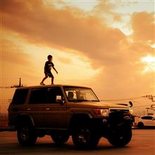 70の洗車｜夕焼けに会いに、ランクルで行く八王子ハードドライブwithステーキ