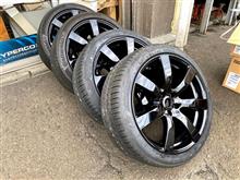 Ｒ３５ 純正ホイール塗装！