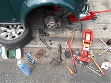 FR LWR ARM BUSH 交換・・・