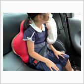 子ども用に背当てクッション