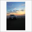 今日もパーツレビューの写真を取りに行こう！と夕方ドライブ。