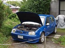 洗車＆ガラスコートをして夕焼け！