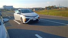 燃料電池車走行体験