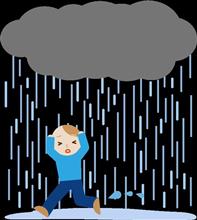 雨ばかり・・・。