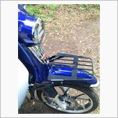 カブC125の前後キャリア装着