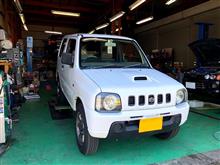 ＪＢ２３Ｗ マフラーがガガガ～