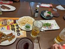 愛車を留守番させ列車で移動。
