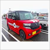 今日もN-BOXがお供です