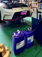 Ｚ３４ ＡＴＦ圧送交換は間もなく完了！