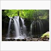 猿壺の滝・福知山城