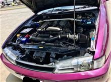 リフレッシュ＋αで愛車の暑さ対策。厚みたっぷり、銅コア2層タイプのラジエターに交換です。確認したらウォーターポンプもサビサビでした〜