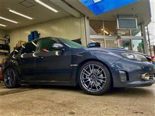 スポーツダンパーらしいしっかりした硬めの乗り味がお好みならこの車高調。新旧のスバルスポーツに装着です!!